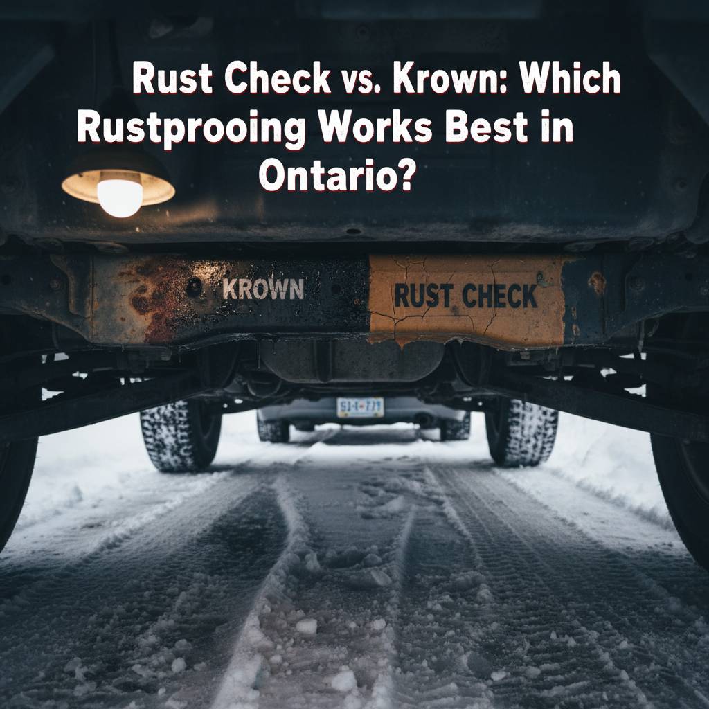 Rust Check vs. Krown: Which Rustproofing Works Best in Ontario?